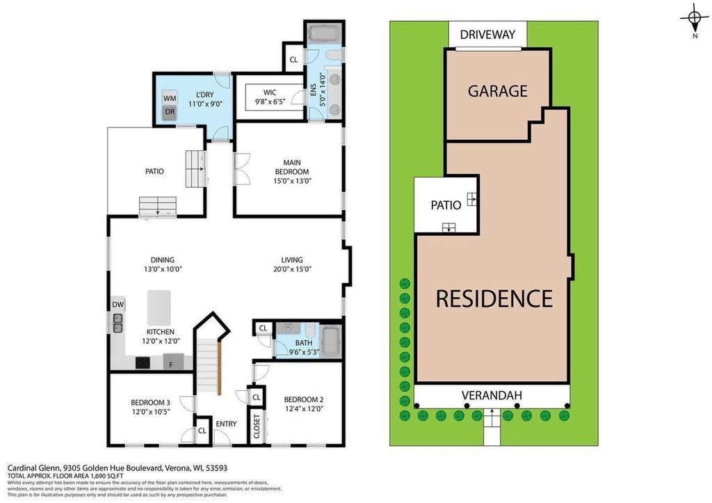 Photo of 9305 Golden Hue BOULEVARD, Verona, WI 53593 (MLS # 2015511)
