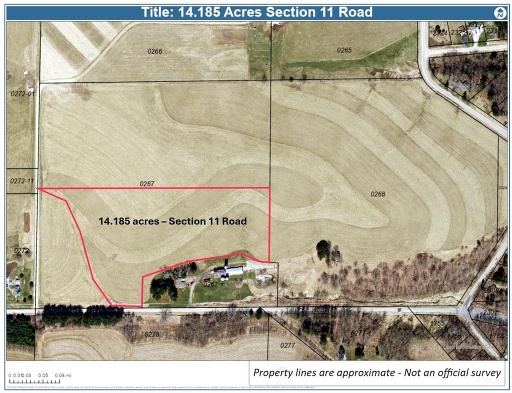 Photo of 14.185 AC Section 11 ROAD, La Valle, WI 53941 (MLS # 2021130)