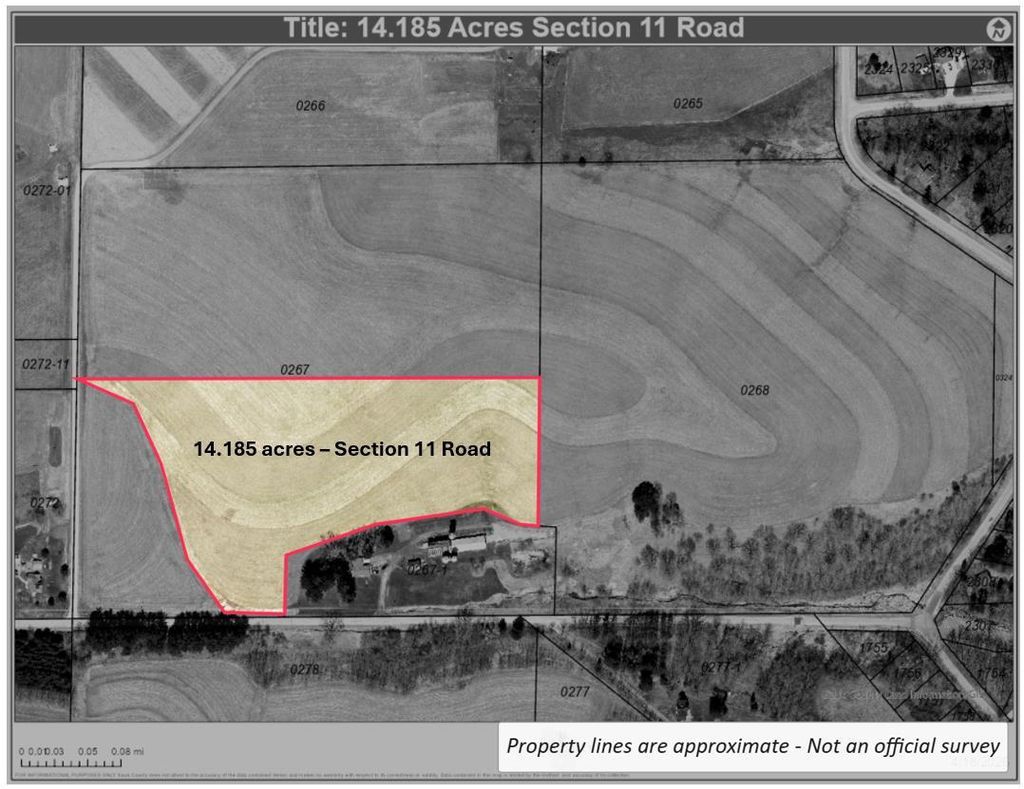 Photo of 14.185 AC Section 11 ROAD, La Valle, WI 53941 (MLS # 2021130)