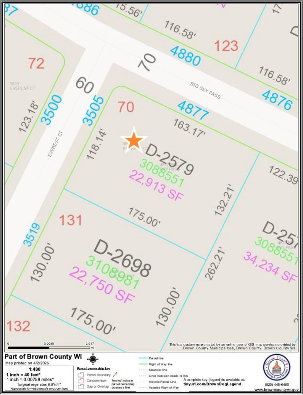 Photo of 4877 Big Sky, De Pere, WI 54115 (MLS # 50323059)