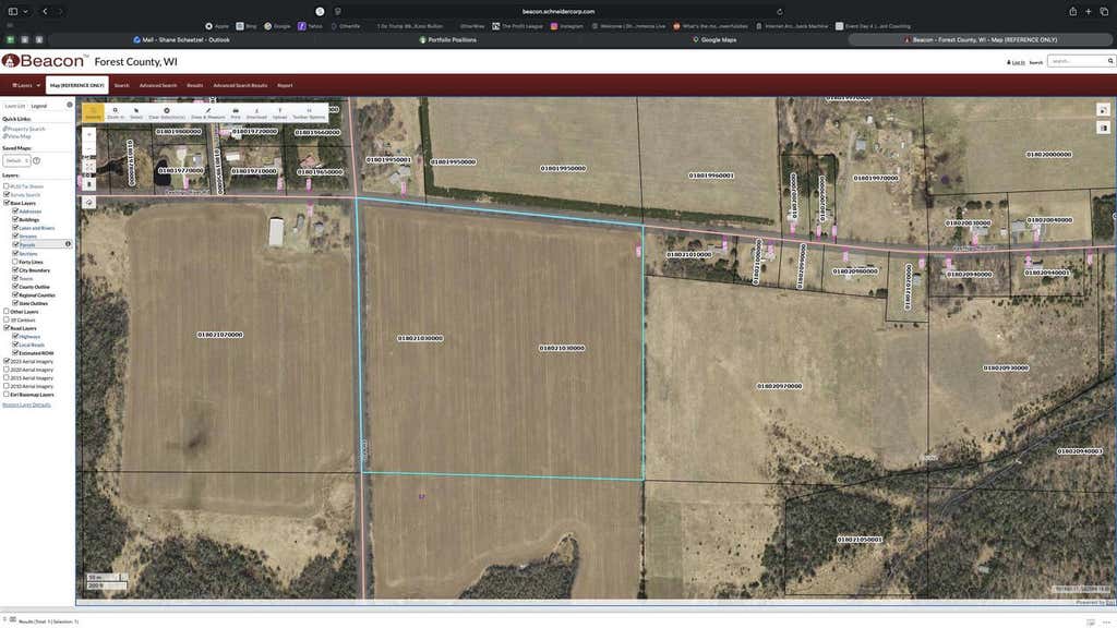 Photo of Lot 1 Peshtigo River ROAD, Laona, WI 54541 (MLS # 1969472)