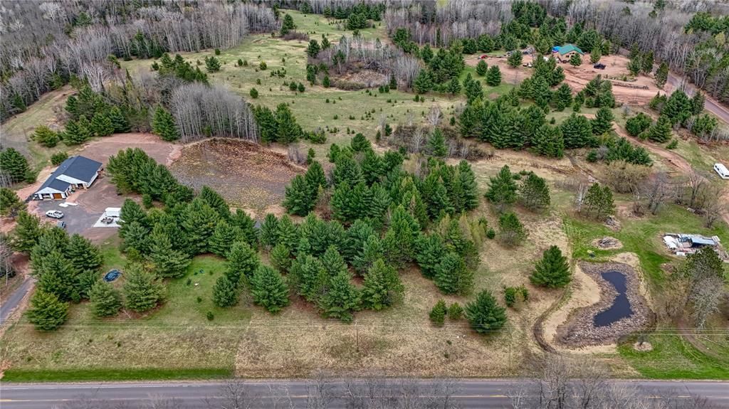 Photo of Lot 3 (5 acres) on County Rd P, Lake Nebagamon, WI 54849 (MLS # 1600836)