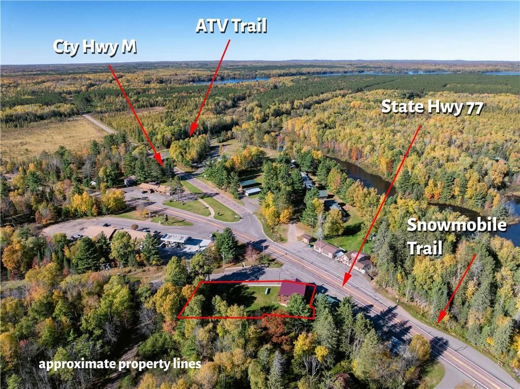 Photo of 23694 Clam Lake ROAD, Clam Lake, WI 54517 (MLS # 1596398)