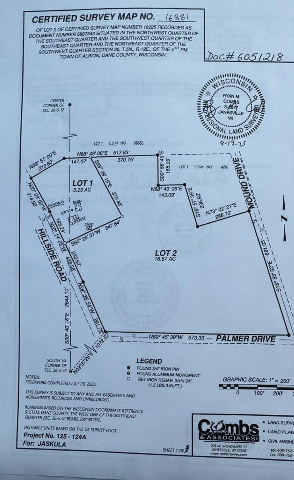 Photo of L2 Hillside ROAD, Edgerton, WI 53534 (MLS # 2013274)