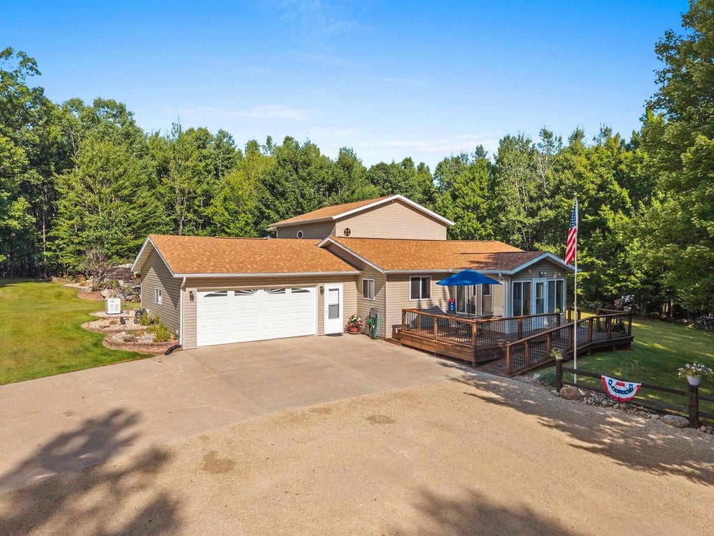 Photo of W10614 Benson Lake ROAD, Amberg, WI 54102 (MLS # 50331882)
