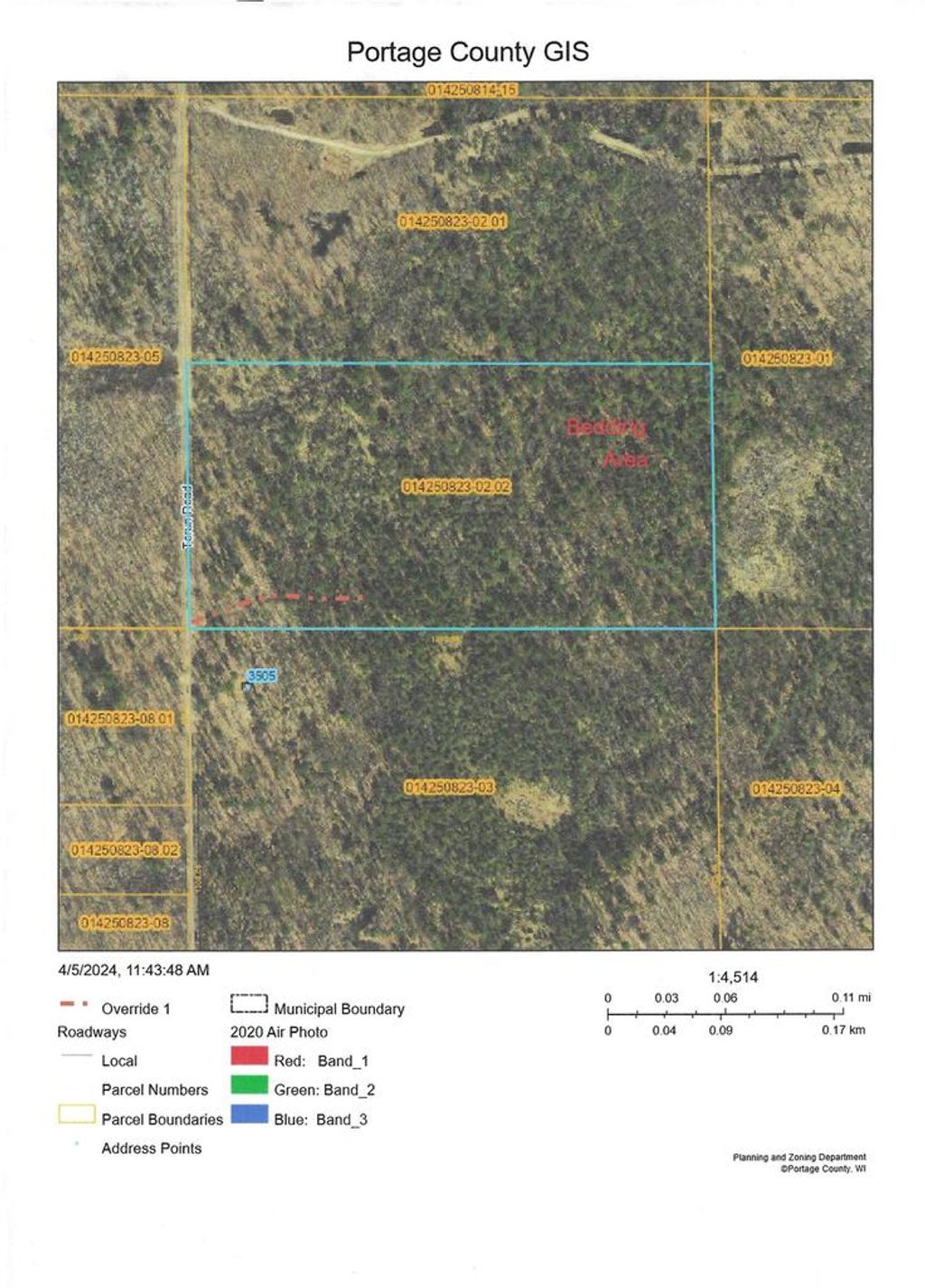 Photo of 01 Torun ROAD, Stevens Point, WI 54482 (MLS # 22505360)