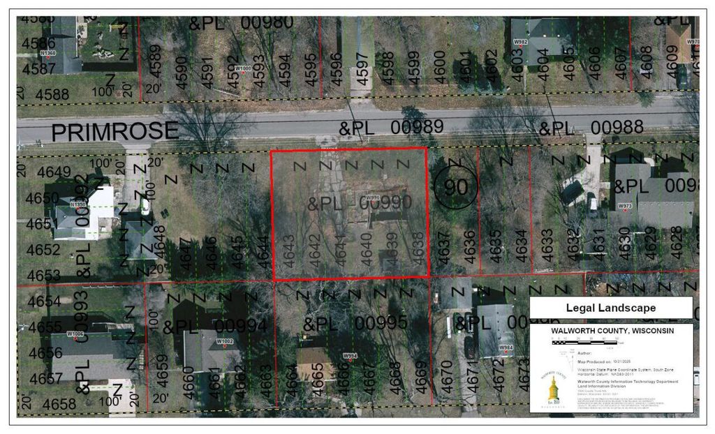 Photo of W991 Primrose ROAD, Genoa City, WI 53128 (MLS # 1940099)