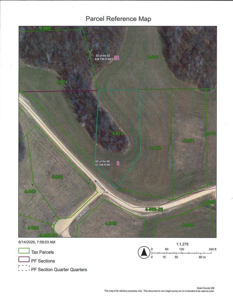 Photo of Lot #62 Mississippi LANE, Bagley, WI 53801 (MLS # 2025828)