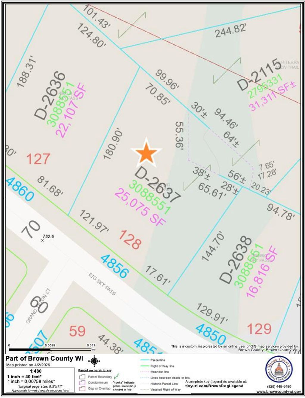 Photo of 4856 Big Sky, De Pere, WI 54115 (MLS # 50323067)