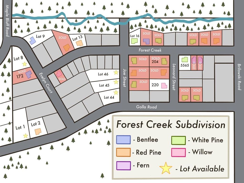 Photo of Lot 16 Forest Creek ROAD, Stevens Point, WI 54482 (MLS # 22601507)