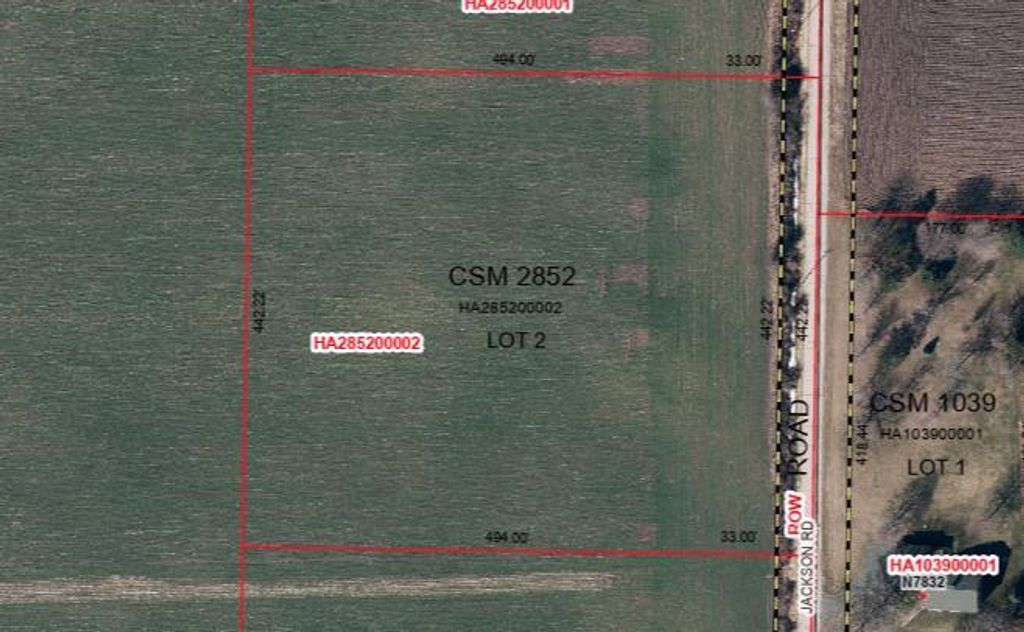 Photo of 5.01 Ac Jackson ROAD, Whitewater, WI 53190 (MLS # 2016855)
