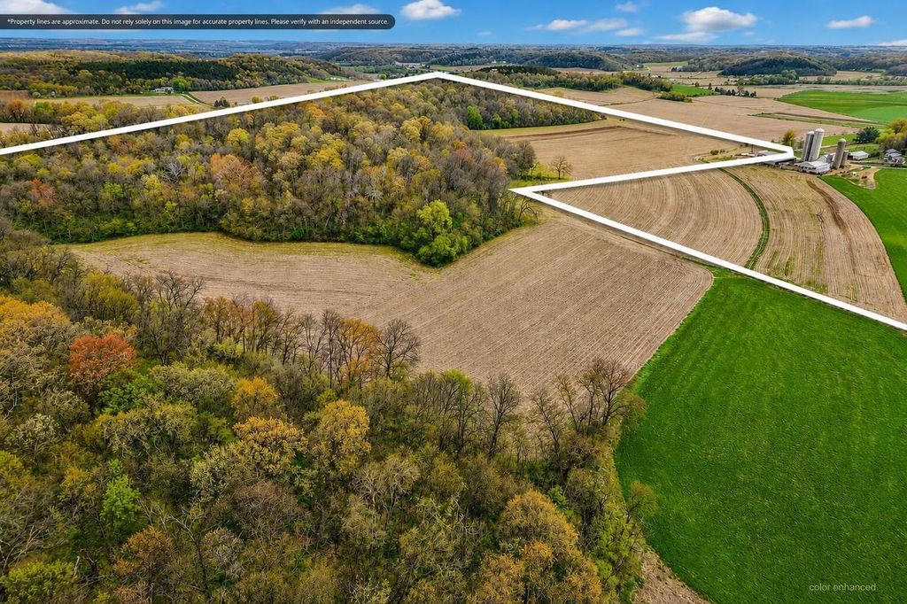 Photo of 104 Acres Fesenfeld ROAD, Black Earth, WI 53515 (MLS # 2022610)