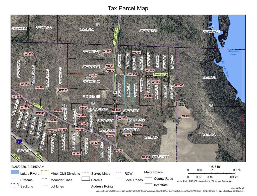 Photo of Lot 10 Bayview Lane, Lyndon Station, WI 53944 (MLS # 2017254)