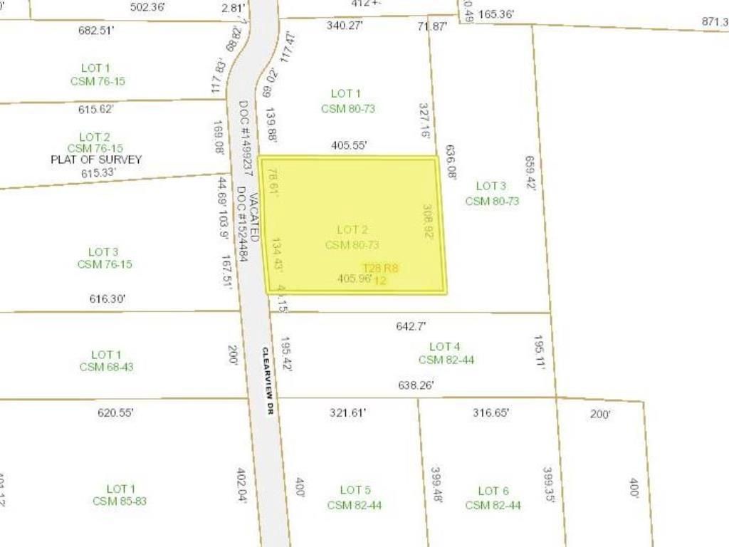 Photo of Lot 2 2.88 Acre Clearview DRIVE, Weston, WI 54476 (MLS # 22600440)