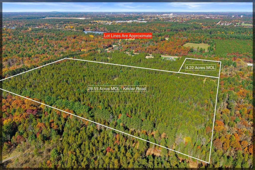 Photo of 28.55 Acres Kester ROAD #Parcel1800064, Wisconsin Rapids, WI 54494 (MLS # 22505203)