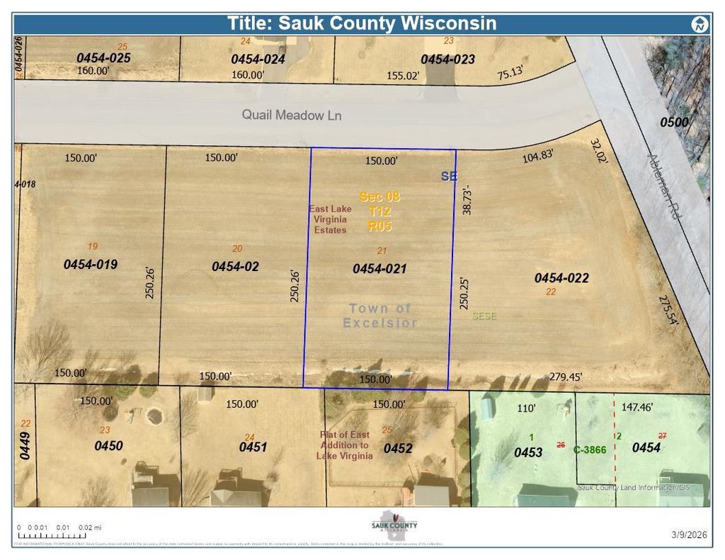 Photo of L21 Quail Meadow LANE, Reedsburg, WI 53959 (MLS # 2018268)