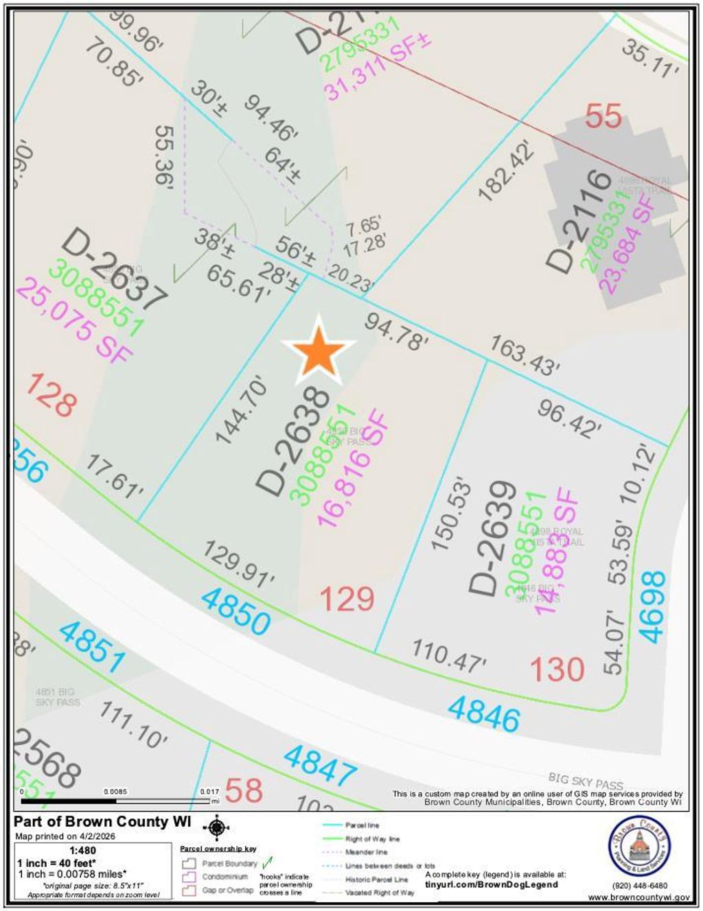 Photo of 4850 Big Sky, De Pere, WI 54115 (MLS # 50323069)