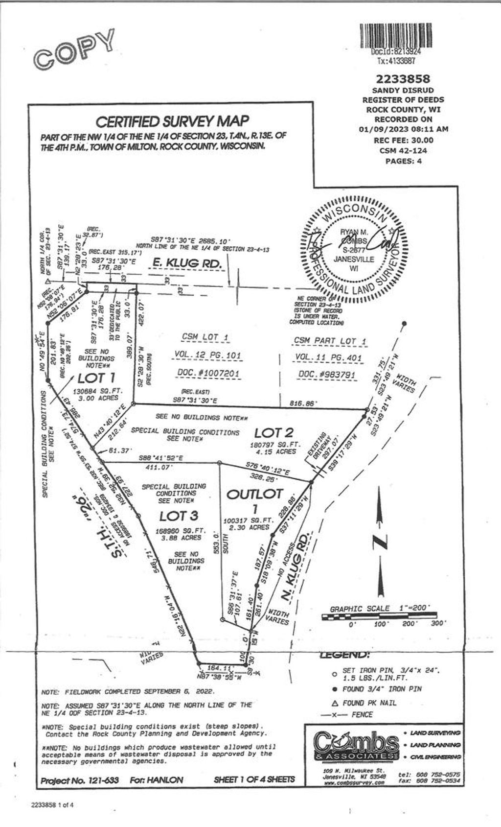 Photo of L3 N Klug ROAD, Milton, WI 53563 (MLS # 2013814)
