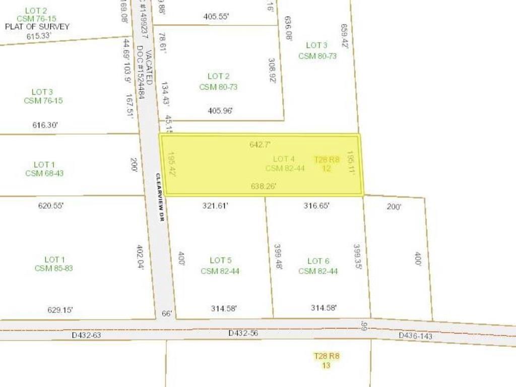 Photo of Lot 4 2.86 Acre Clearview DRIVE, Weston, WI 54476 (MLS # 22600441)