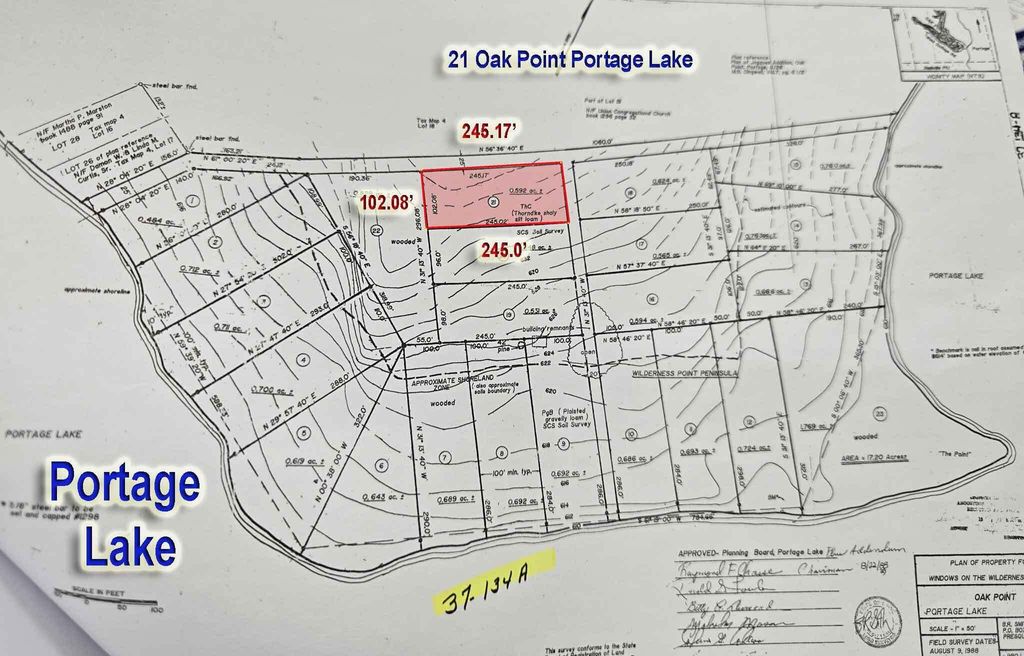 Photo of Lot 21 Oak Point, Portage Lake, ME 04768 (MLS # 1648673)