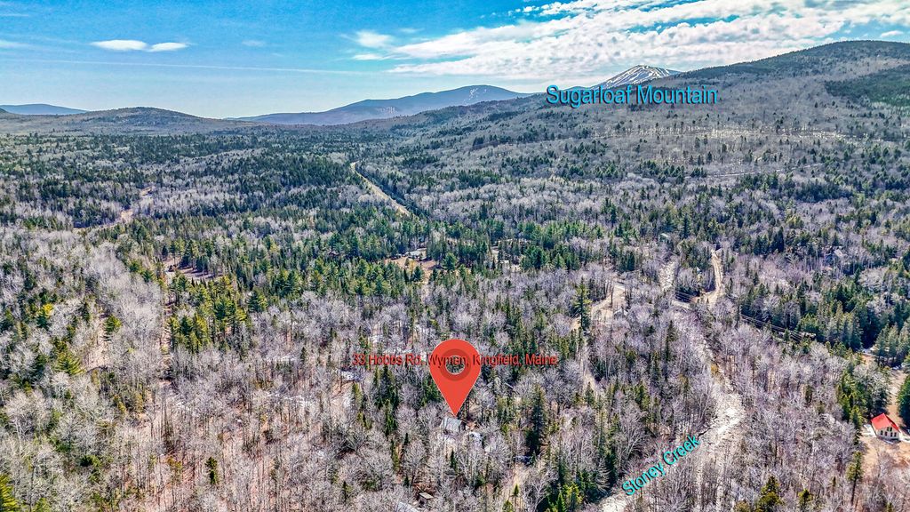 Photo of 33 Hobbs Road, Wyman Twp, ME 04982 (MLS # 1657889)