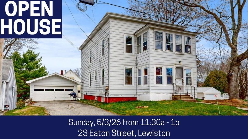Photo of 23 Eaton Street, Lewiston, ME 04240 (MLS # 1658647)