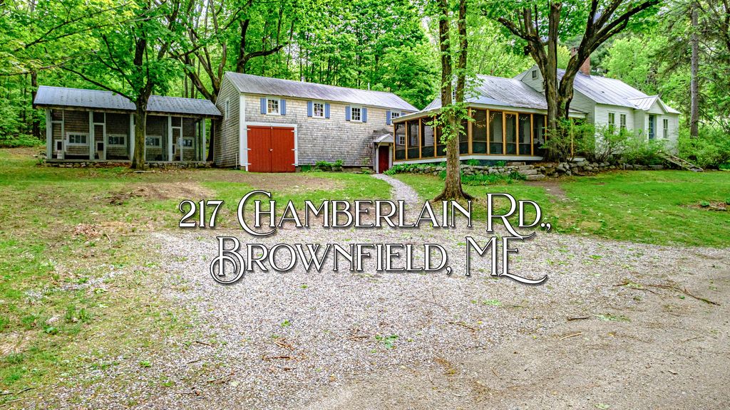 Photo of 217 Chamberlain Road, Brownfield, ME 04010 (MLS # 1656818)