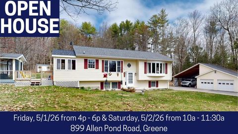 Photo of 899 Allen Pond Road, Greene, ME 04236 (MLS # 1659920)