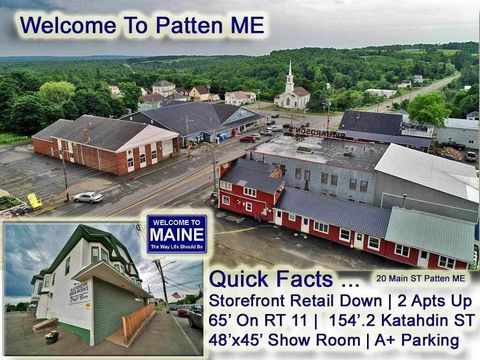 20 Main Street Patten ME 04765