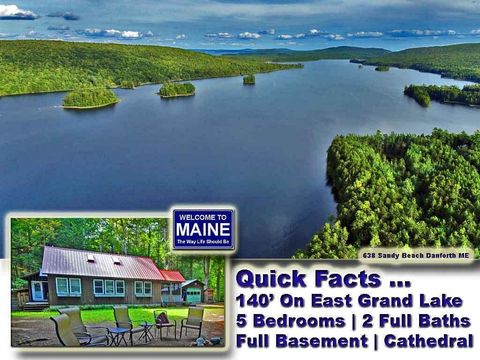 638 Sandy Beach Road Danforth ME 04424