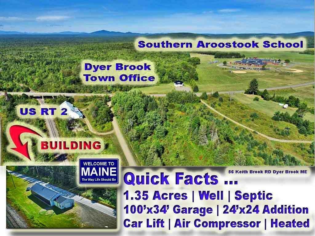 Photo of 56 Keith Brook Road, Dyer Brook, ME 04747 (MLS # 1636021)