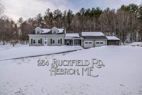 Photo of 234 Buckfield Road, Hebron, ME 04238 (MLS # 1651650)