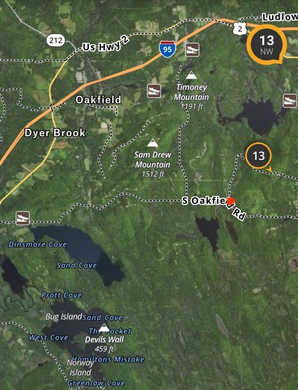 Photo of Lot 1 South Oakfield Road, Oakfield, ME 04763 (MLS # 1648697)