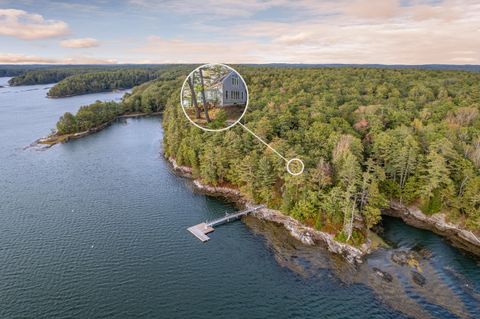 Photo of 119 Knubble Bay Road, Westport Island, ME 04578 (MLS # 1640789)