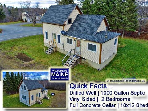 Photo of 95 Boundary Line Road, Bridgewater, ME 04735 (MLS # 1643642)