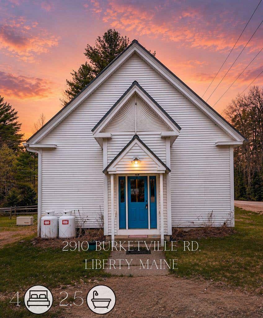 Photo of 2910 Burkettville Road, Liberty, ME 04949 (MLS # 1662038)