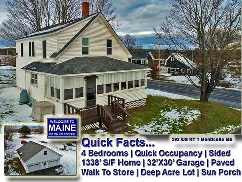 392 U.S. Route 1 Monticello ME 04760