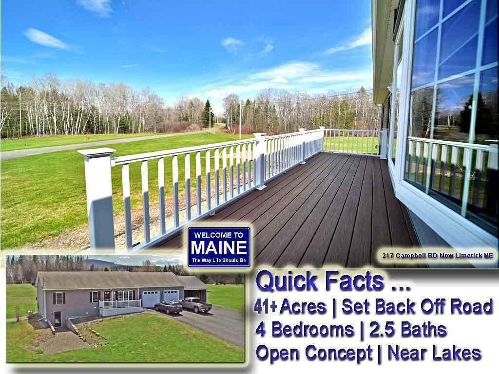 Photo of 217 Campbell Road, New Limerick, ME 04761 (MLS # 1661339)