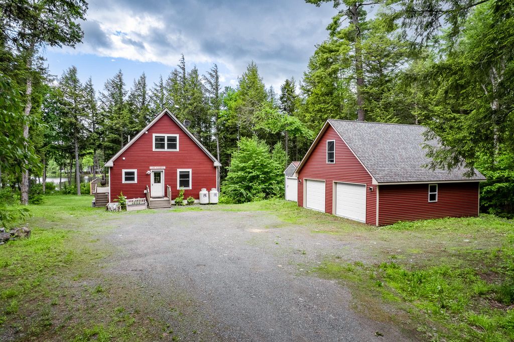 Photo of 13 Flag Cove Road, Bowerbank, ME 04426 (MLS # 1654870)