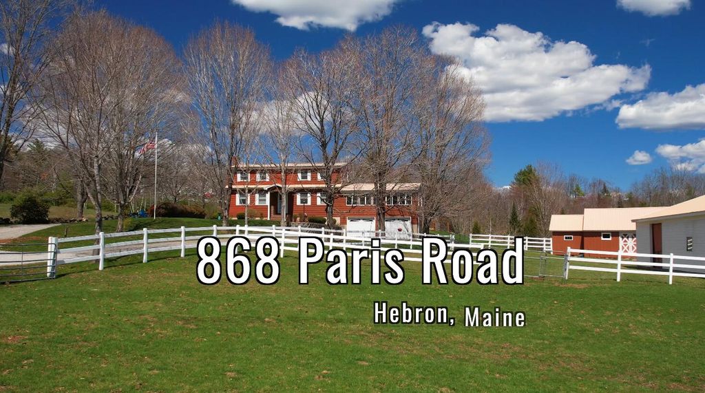 Photo of 868 Paris Road, Hebron, ME 04238 (MLS # 1659563)