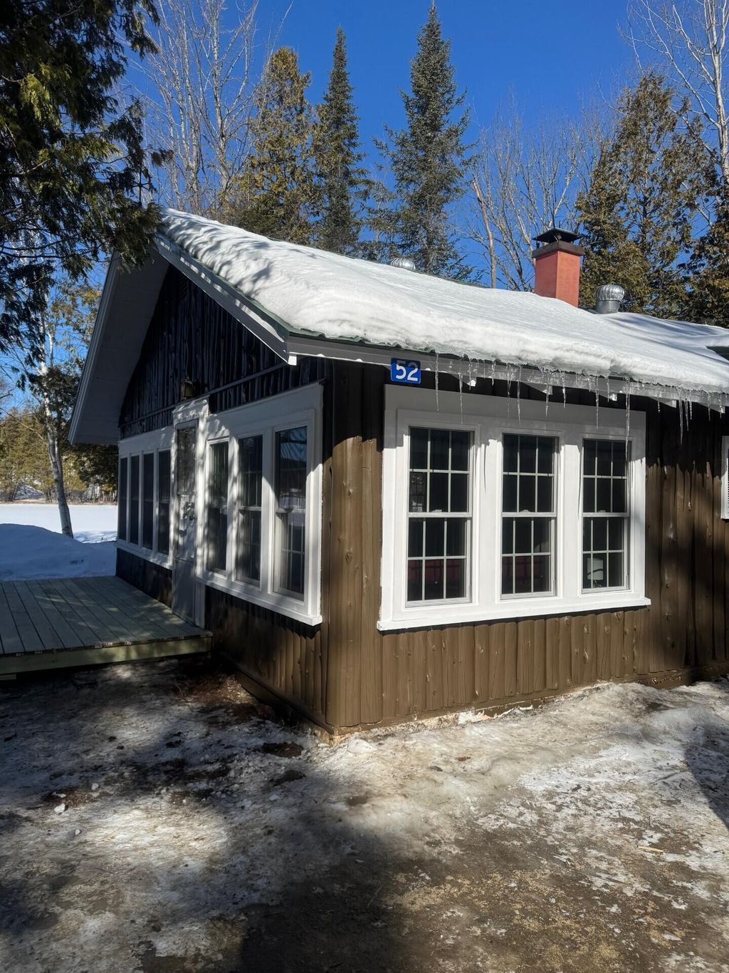 Photo of 52 East Conroy Lake Road, Monticello, ME 04760 (MLS # 1652791)