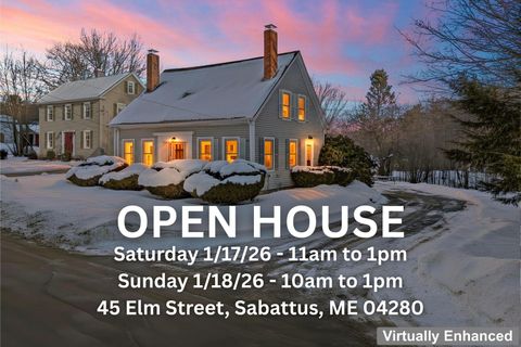 Photo of 45 Elm Street, Sabattus, ME 04280 (MLS # 1649341)
