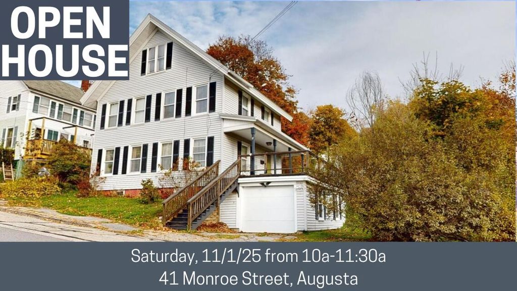 Photo of 41 Monroe Street, Augusta, ME 04330 (MLS # 1642394)