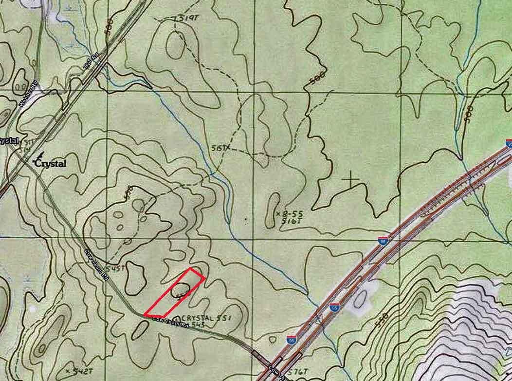 Lot D Cow Team Road