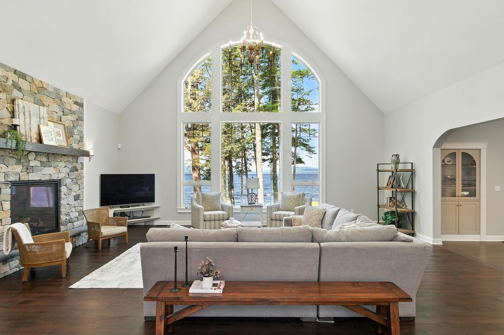 Photo of 46 Windward Shore Road, Raymond, ME 04071 (MLS # 1661958)