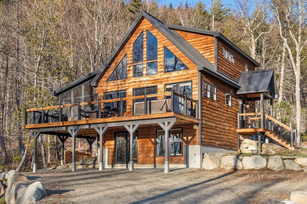 Photo of 2013 Birch Trail Road, Carrabassett Valley, ME 04947 (MLS # 1643233)
