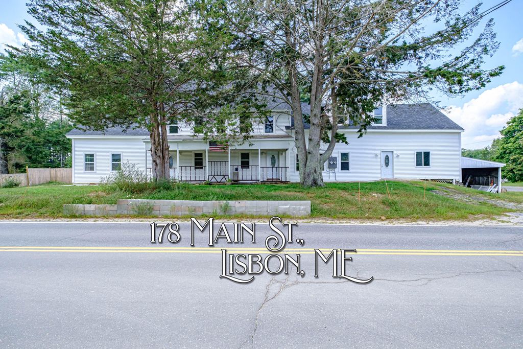 Photo of 178 Main Street, Lisbon, ME 04252 (MLS # 1662886)