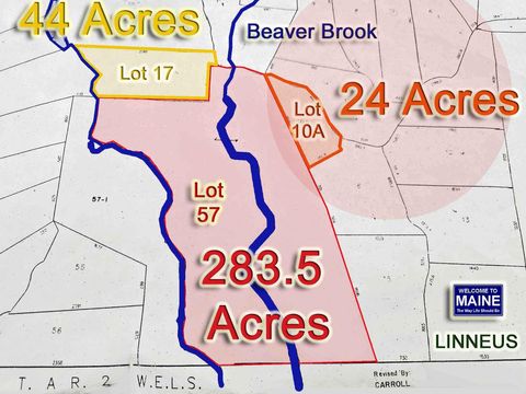 Lot 10A Fire Road Linneus ME 04730