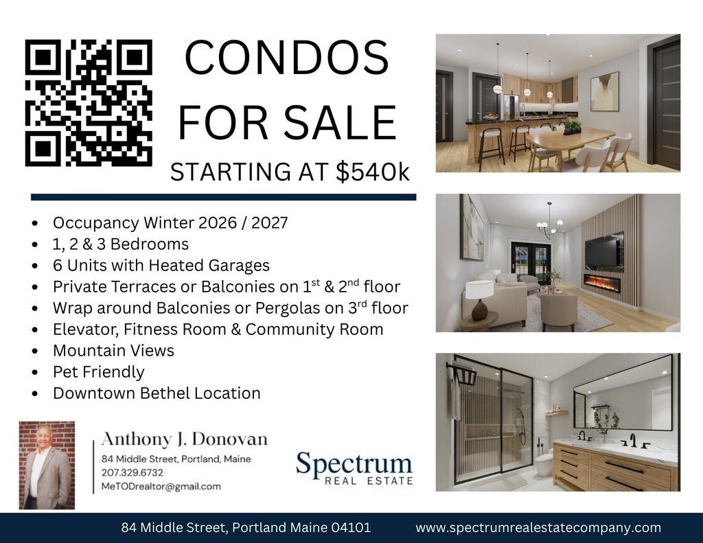 Photo of 23 Cross Street #201, Bethel, ME 04217 (MLS # 1599133)