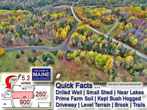 Photo of 483 Harris Hill Road, Weston, ME 04424 (MLS # 1641773) Photo of 483 Harris Hill Road, Weston, ME 04424 (MLS # 1641773)